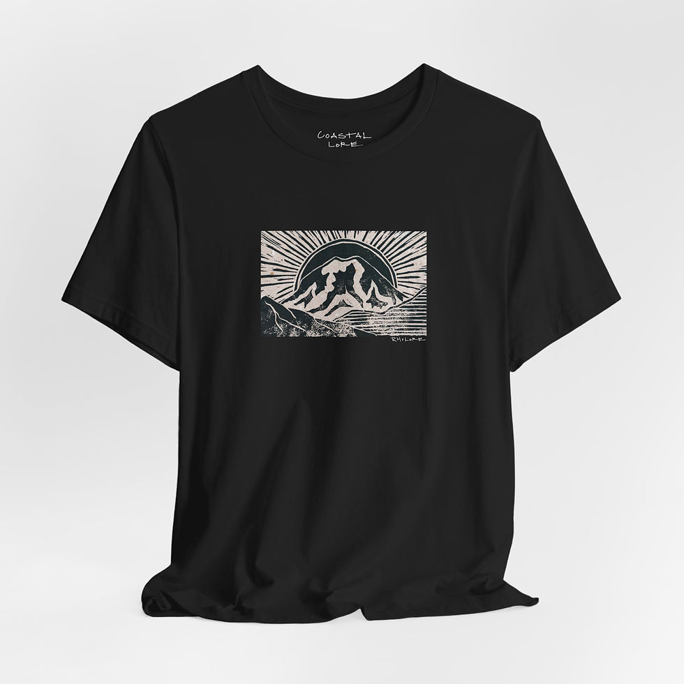 Thumbnail: Mount Rainier Sun Unisex Tee
