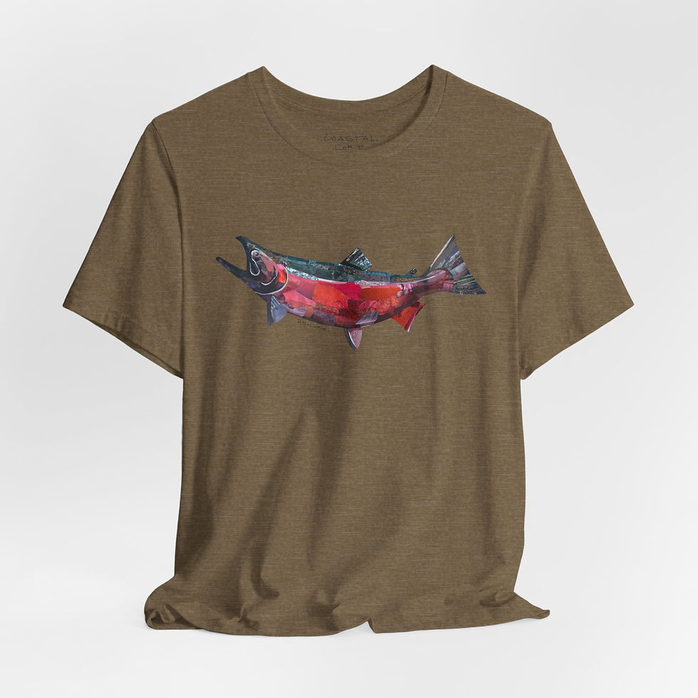 Thumbnail: Spawning Coho Unisex Tee