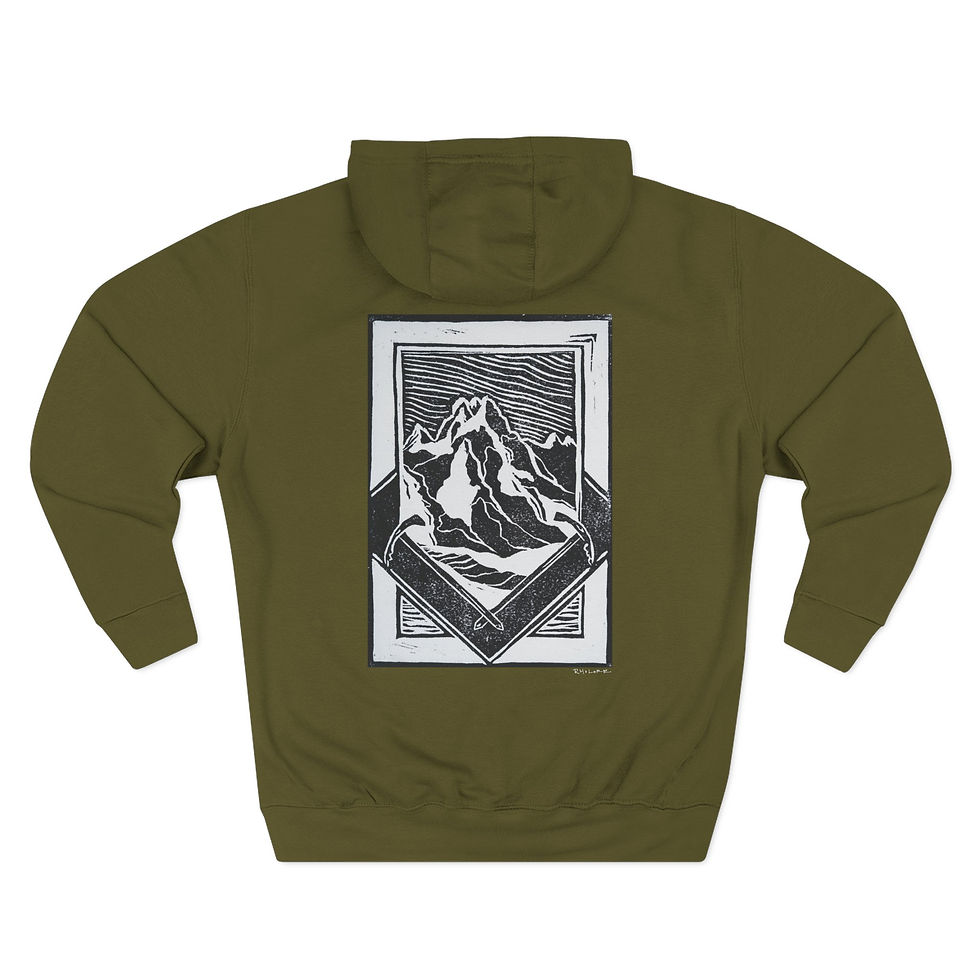 Thumbnail: Ascent of Dome Peak x Coastal Lore Hoodie (Front Logo/Back Print)