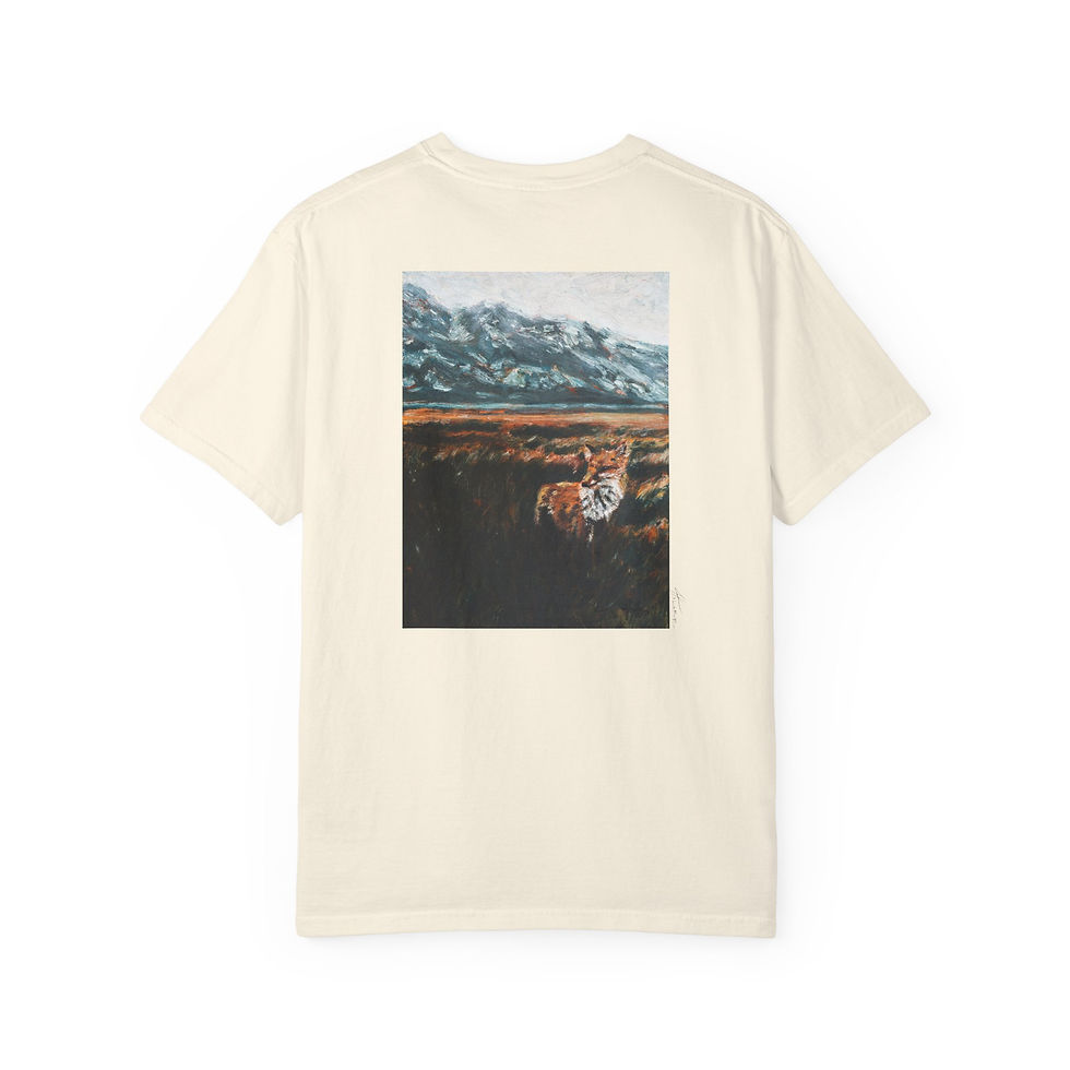 Thumbnail: Places We Call Home (Back Print) Vintage Garment-Dyed Unisex Tee