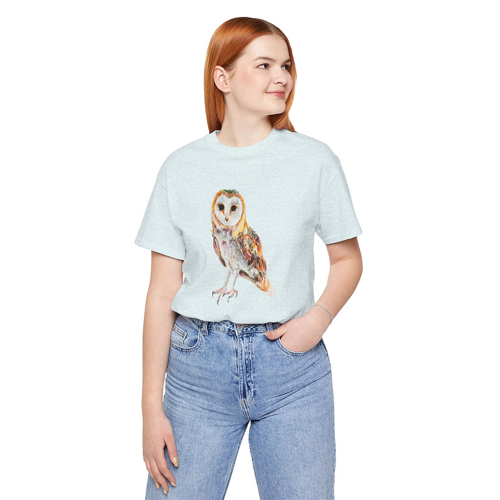 Thumbnail: The Majestic Owl Unisex Tee