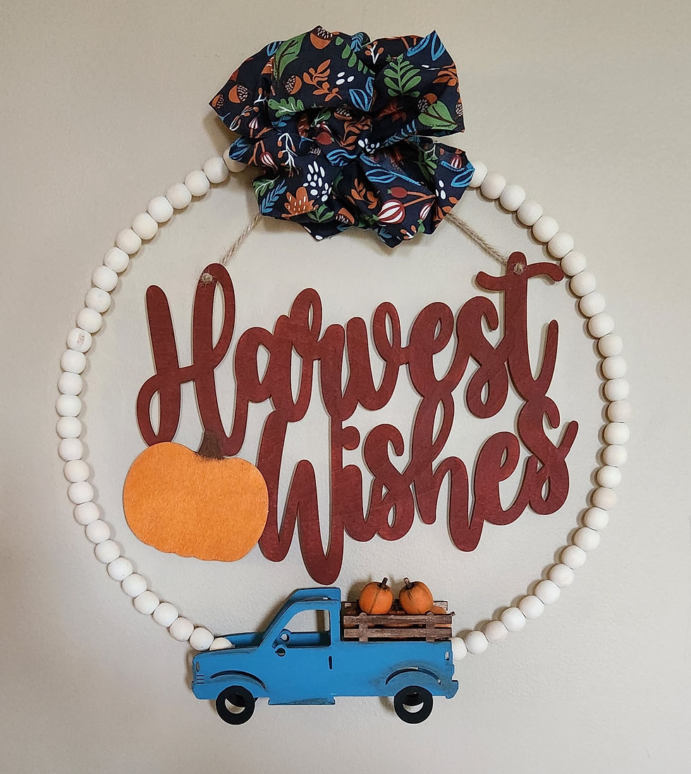 Thumbnail: Harvest Wishes Wreath