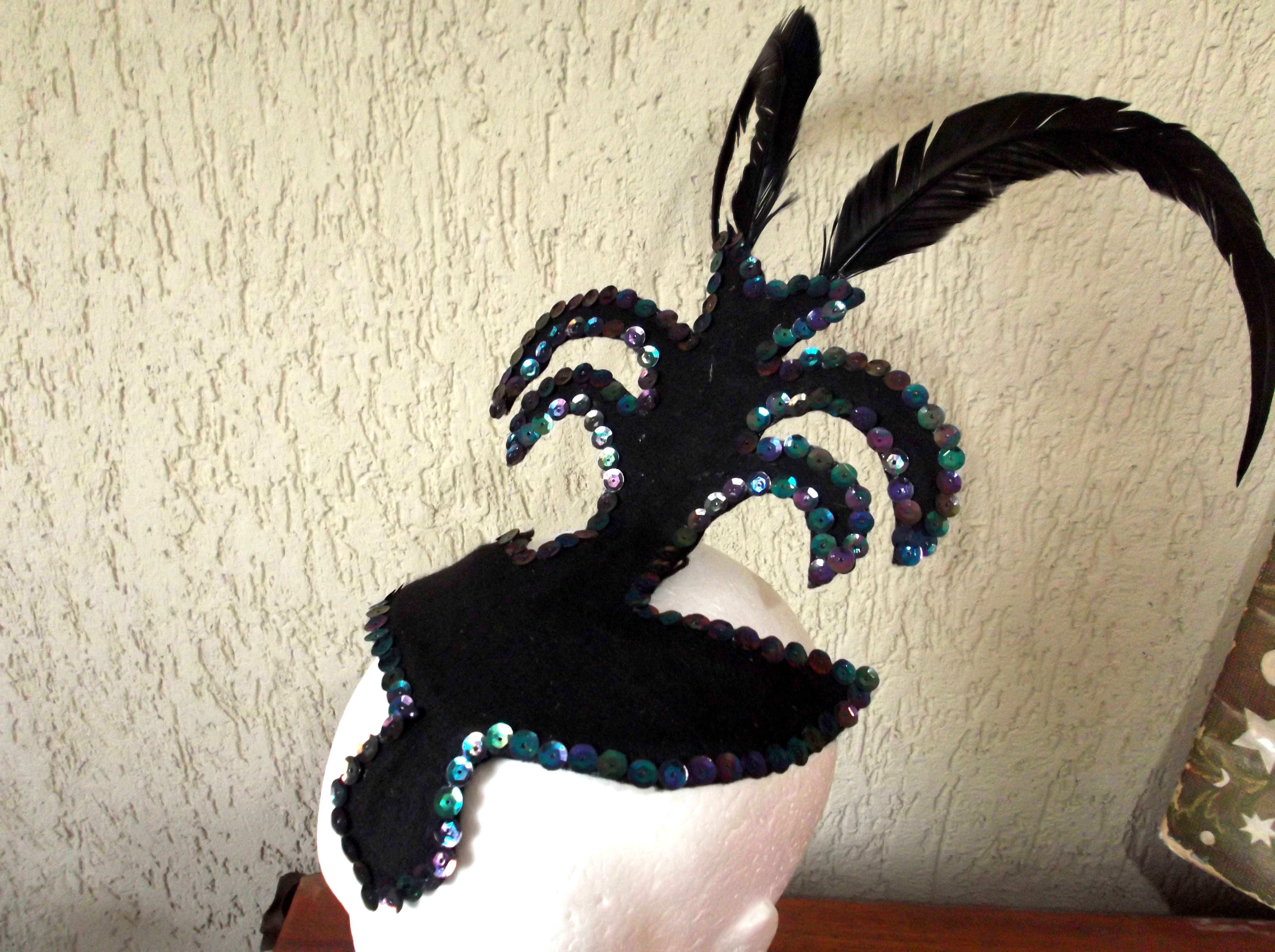 Fascinator Cisne Negro