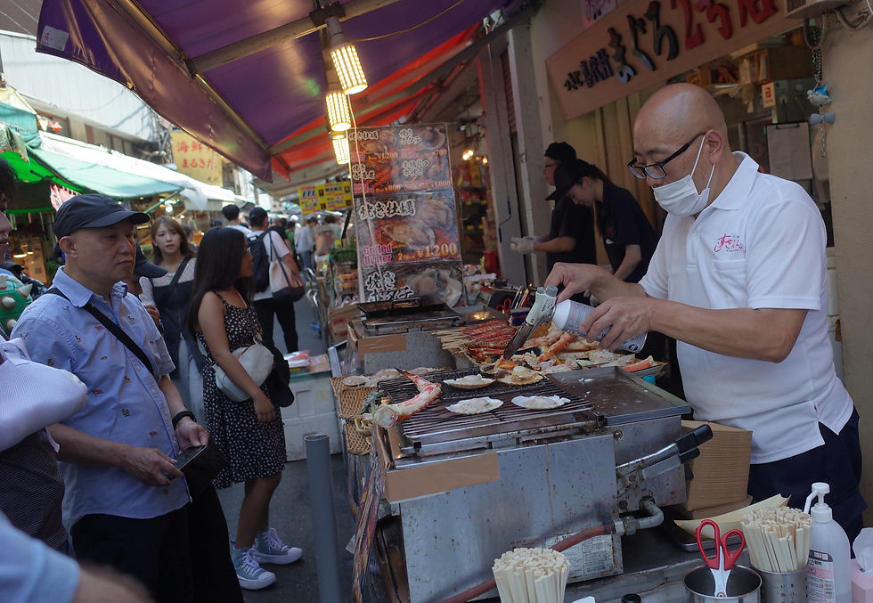 Street Vendor at Outer Tsukiji