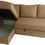 Thumbnail: Lion 3-Seater Sofa Cum Bed Convertible Corner L-Shape Sofa Plus Bed with Storage