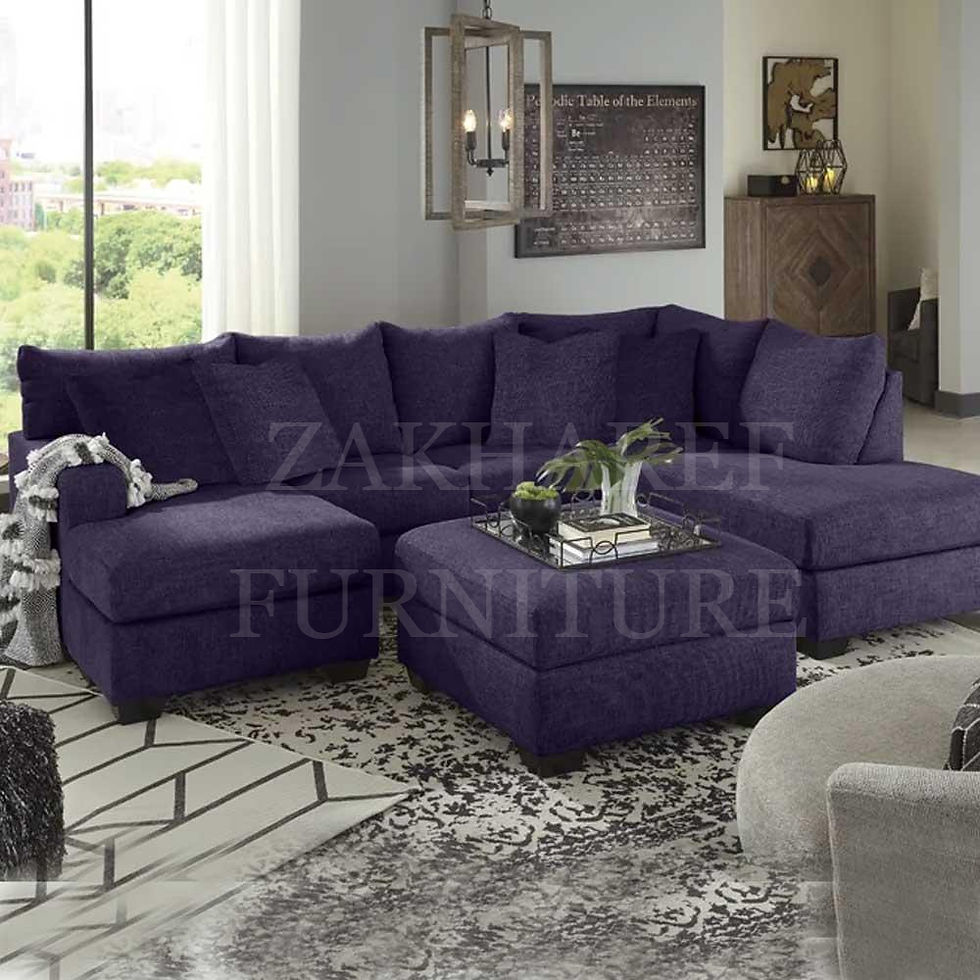 CELESTIA 6 SEATER SECTIONAL UPHOLSTERED SOFA