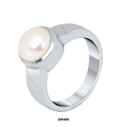 Gents Moti Ring Buy Moti Ring Ratti Natural Original Gemstone