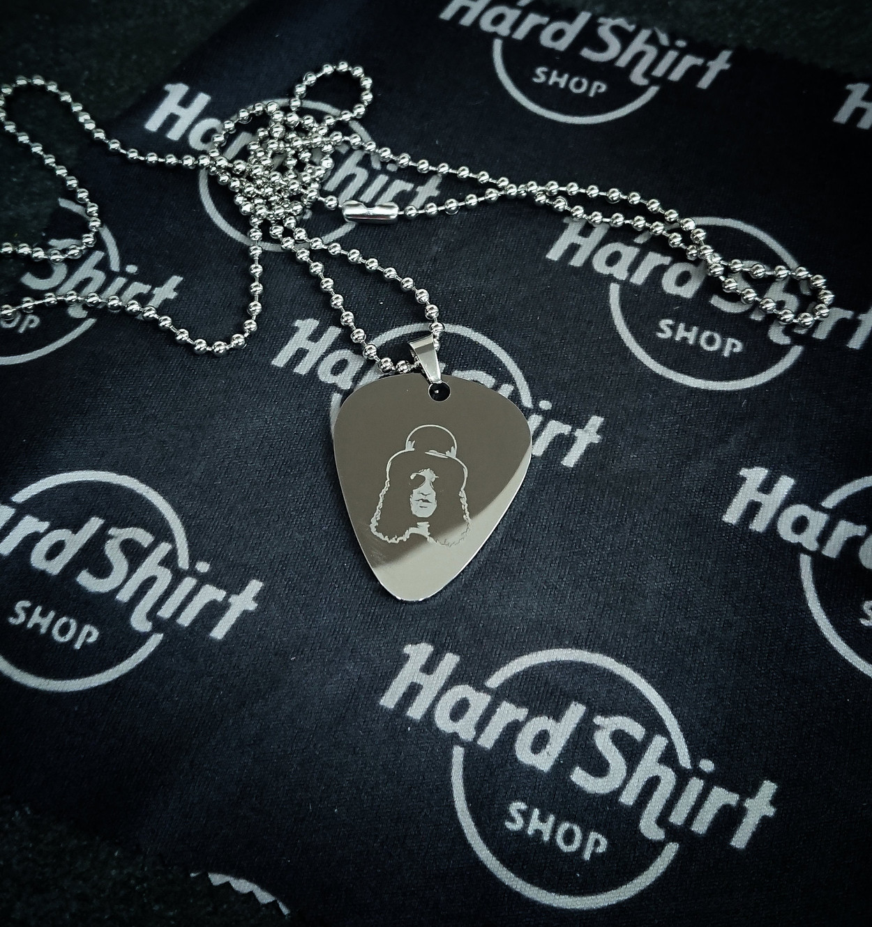 Collana con plettro hard rock clearance