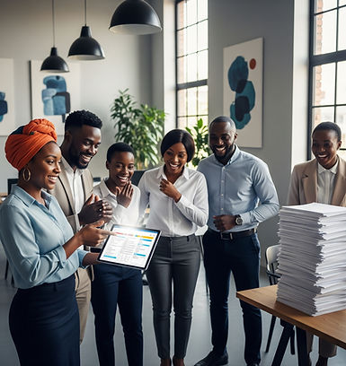 Enterprise process automation by Rapidus Africa team