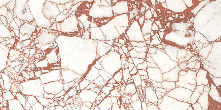 Thumbnail: Calacatta Dante Matte Finish Porcelain Tile by Mirrella Tile