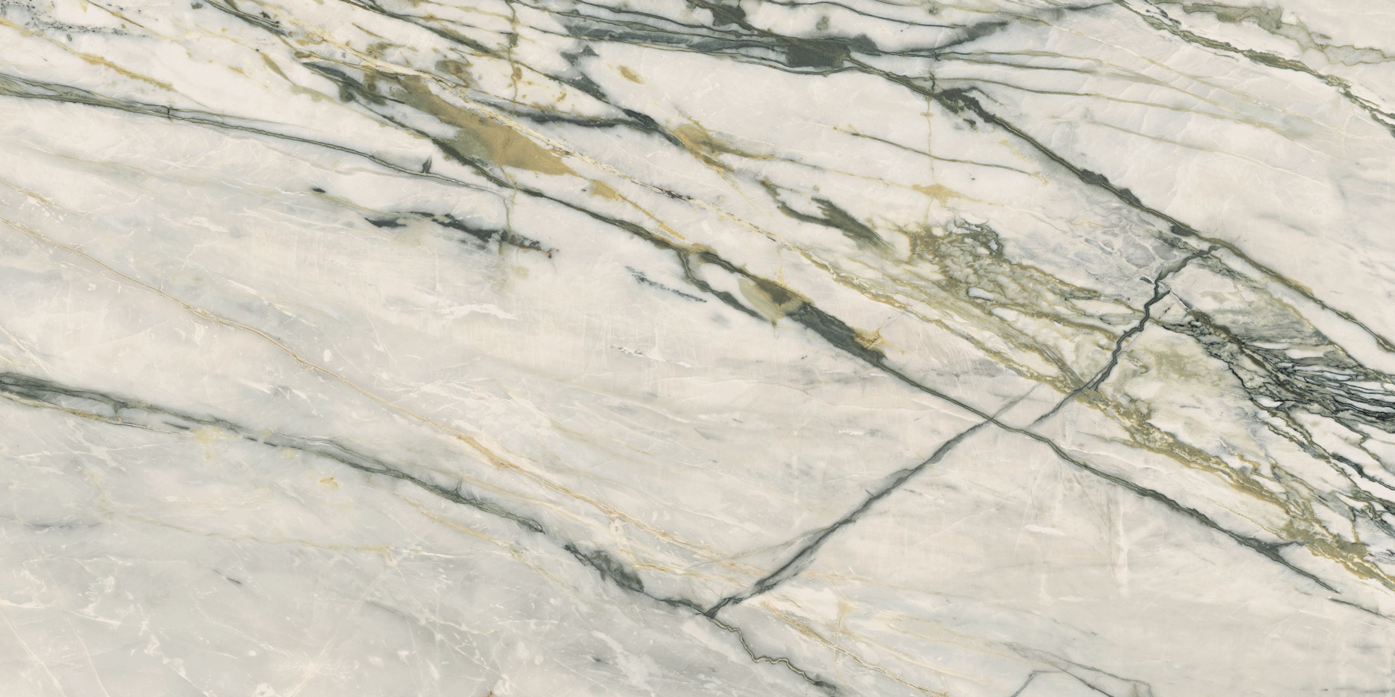 Calacatta Bamboo 24x48 Antique 3D Marble Look Porcelain Tile