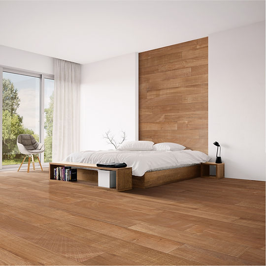 Artwood Nut 8x48 Porcelain Wood Look Tile | mirrella