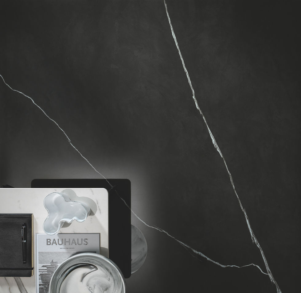 Thumbnail: Marquina Black Origin Polished 48x48 Porcelain Tile by Mirrella Tile