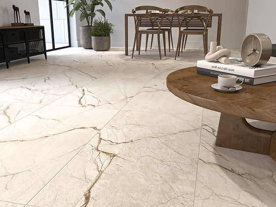 Crema (Canela) Roma 3D Veins 24x48 Porcelain Tile by Mirrella Tile..jpg
