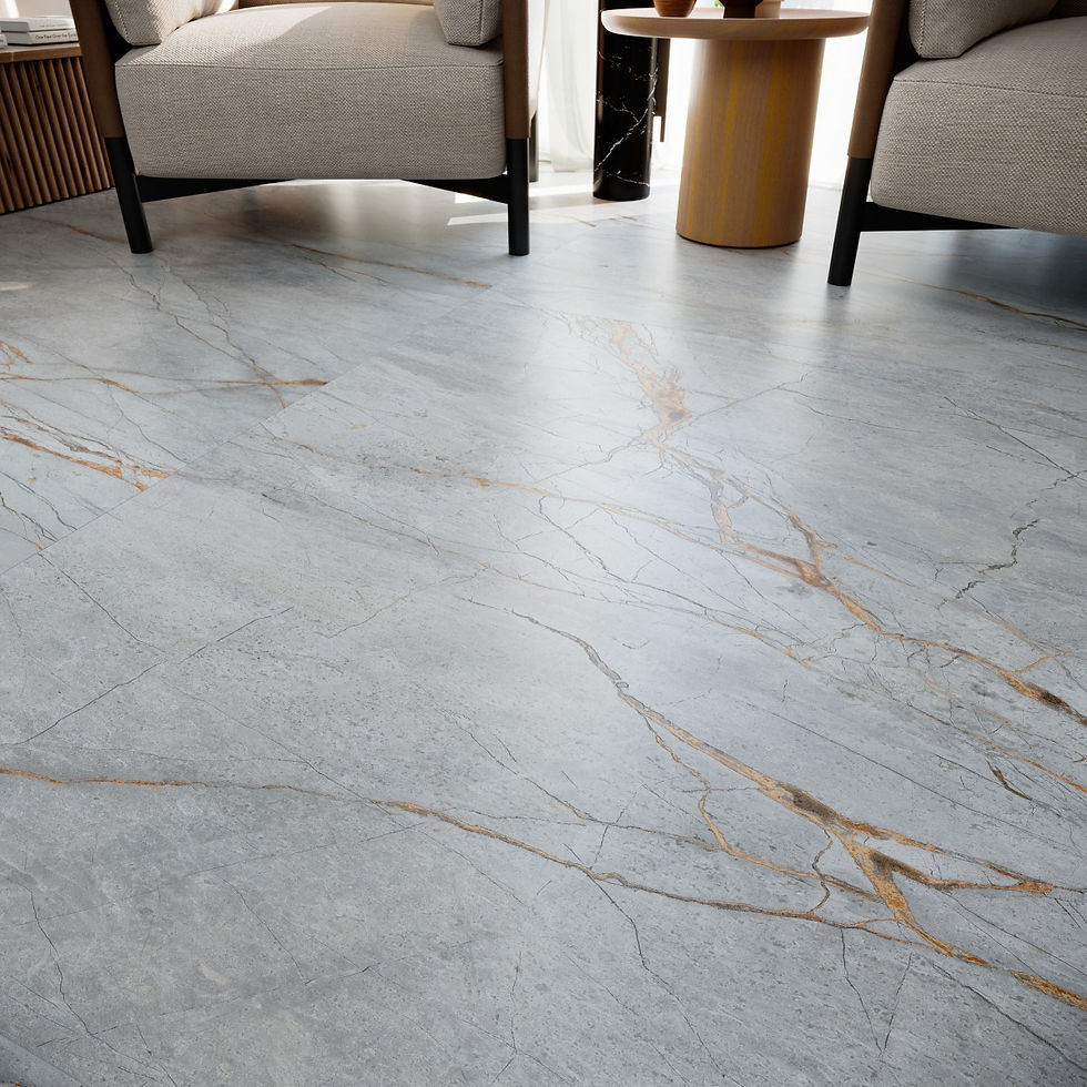 Blue Roma 3D Veins 24x48 Porcelain Tile by Mirrella Tile