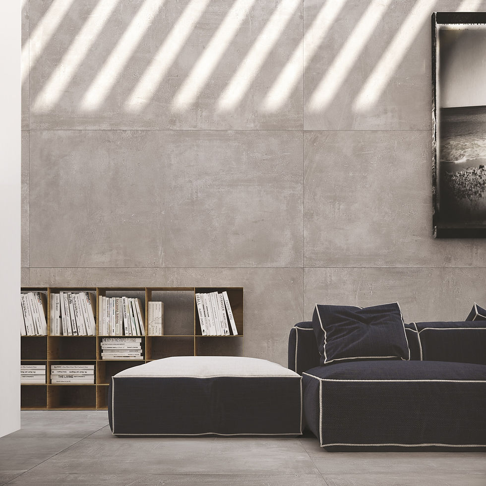 Portland Hood Concrete Look 48x48 Porcelain Tile