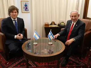 Milei reitera su apoyo a Netanyahu: respalda ofensiva de Israel contra Irán