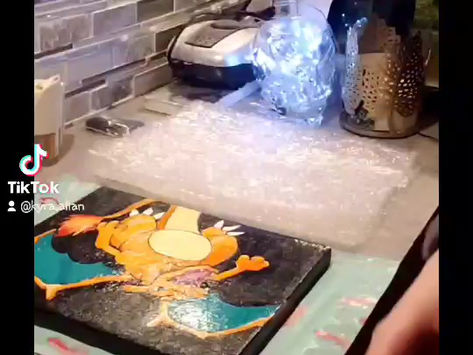 Packaging up a pokemon with care ❤