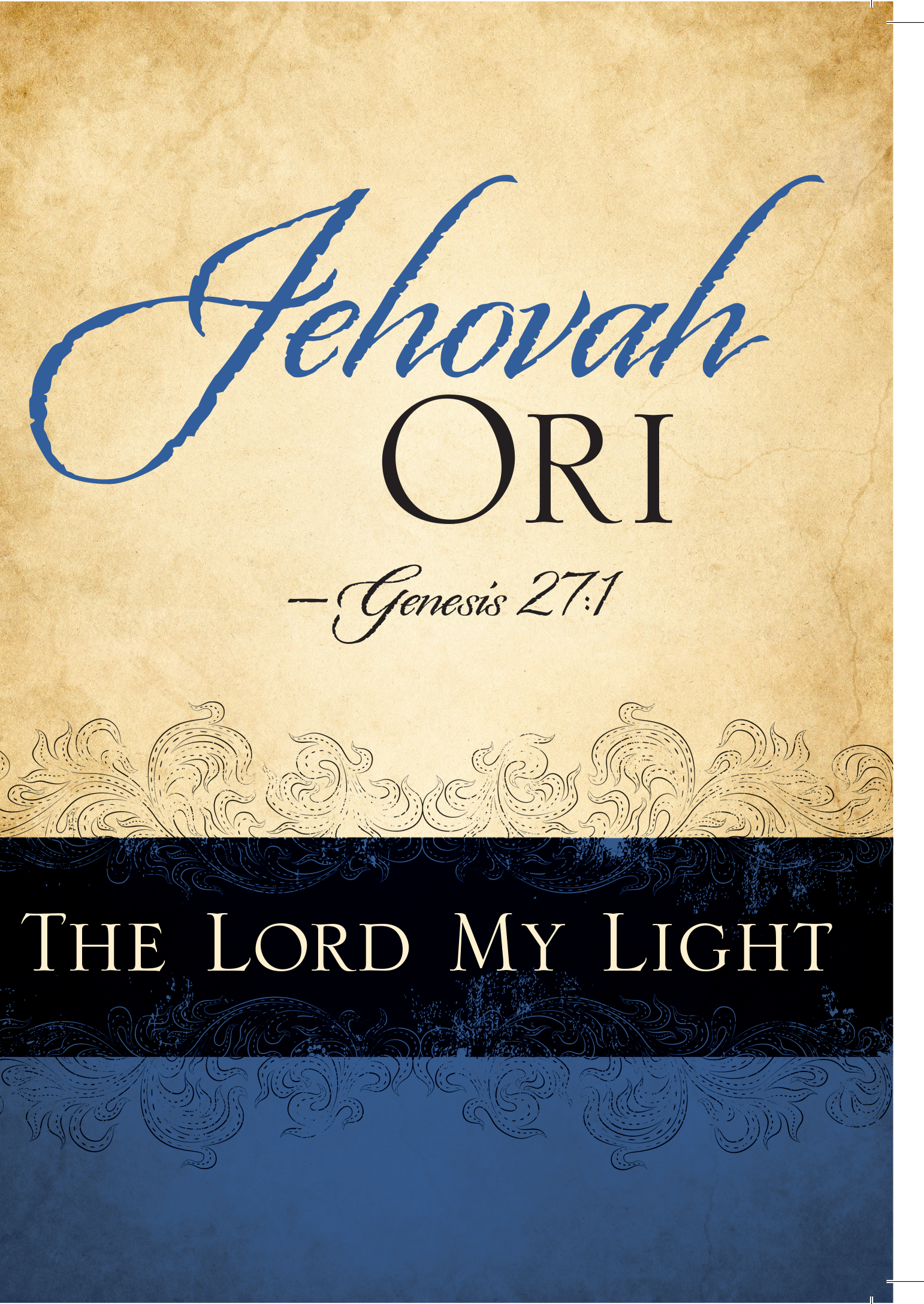 Jehovah Ori - 10 count of this card with envelopes