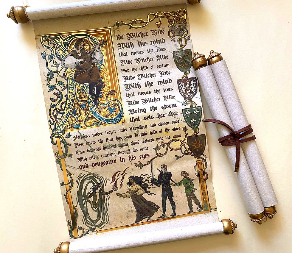 Thumbnail: THE WITCHER [Medieval Scrolls]