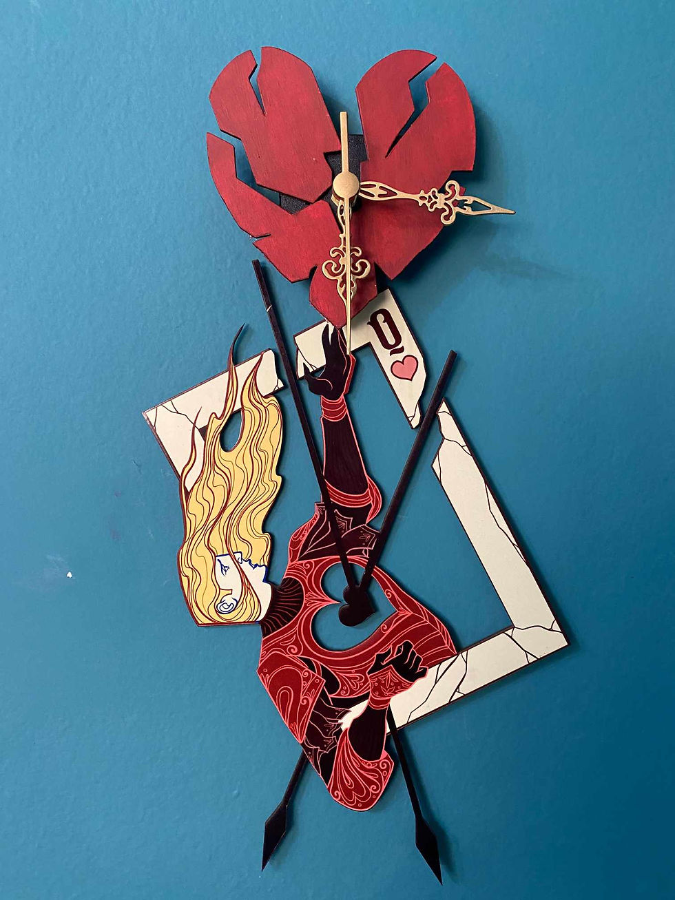 Miniatura: A Queda da Rainha [QUADRO]