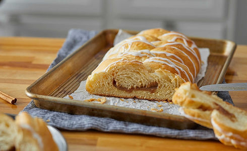 Cinnamon Butter Braid Pastry
