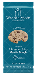 Chocolate Chip Cookie Dough Packaging