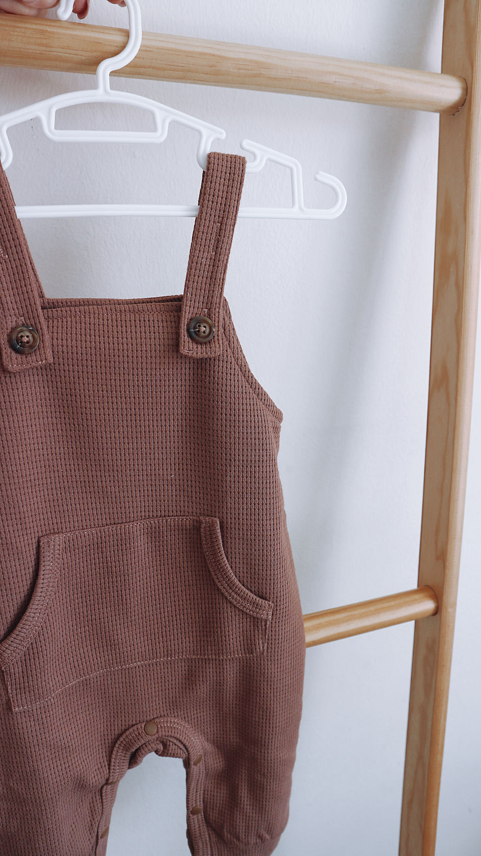 Brown baby jumpsuit