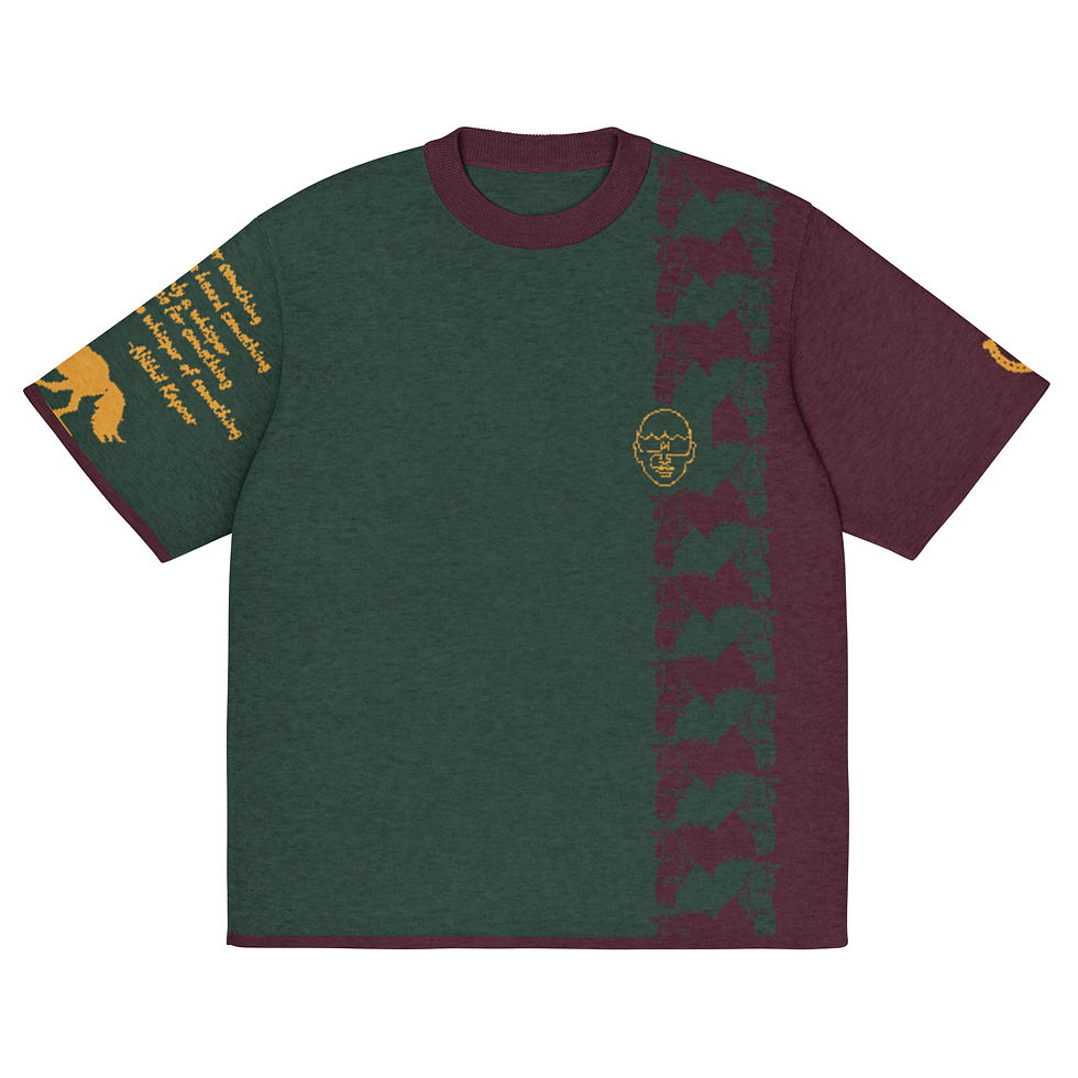 Thumbnail: "The Hoarse Whisper" Knitted classic tee 