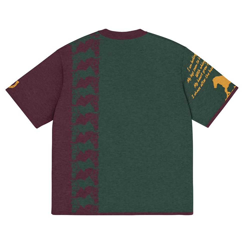 Thumbnail: "The Hoarse Whisper" Knitted classic tee 