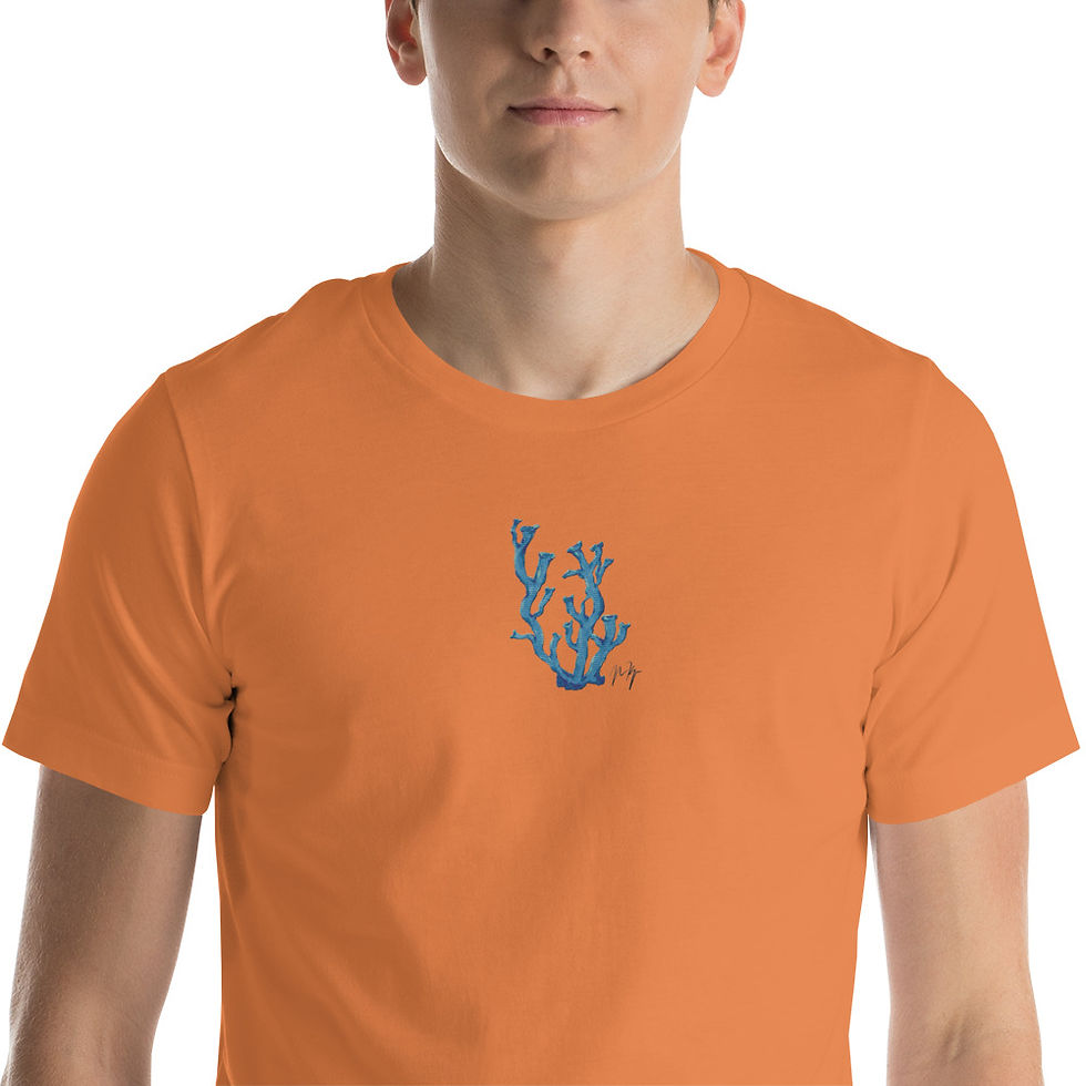 Thumbnail: Embroidered "Our Coral Creation" t-shirt