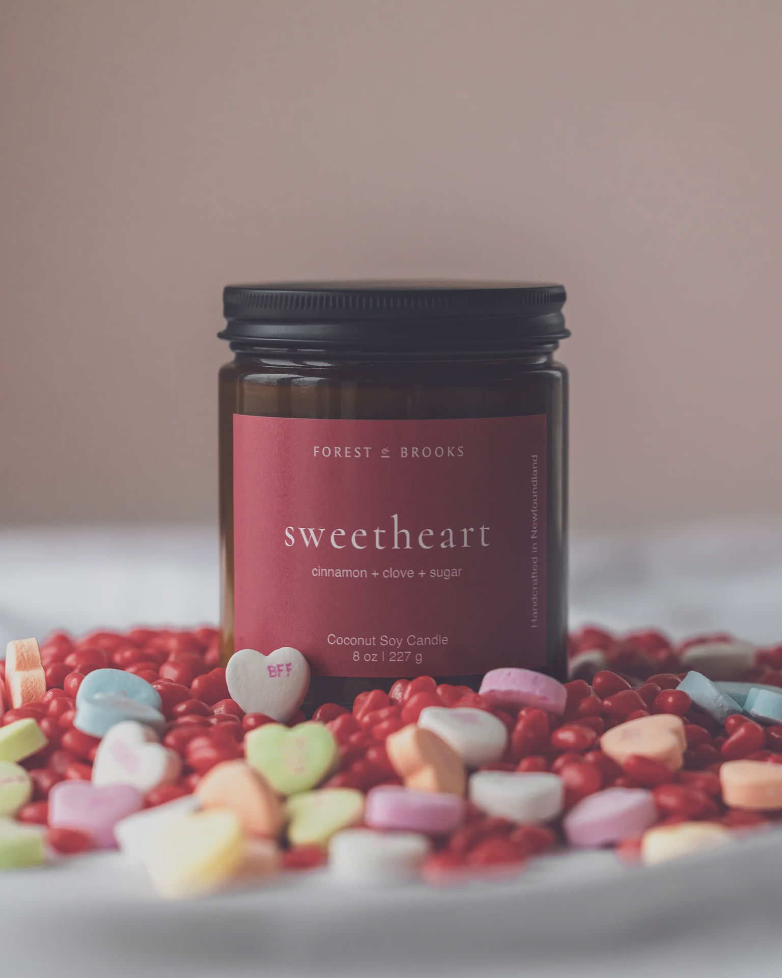 Forest & Brooks Valentine's Day Candles 8oz