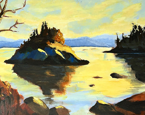 Stillness on the Salish Tide