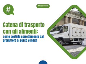 Catena di trasporto con gli alimenti