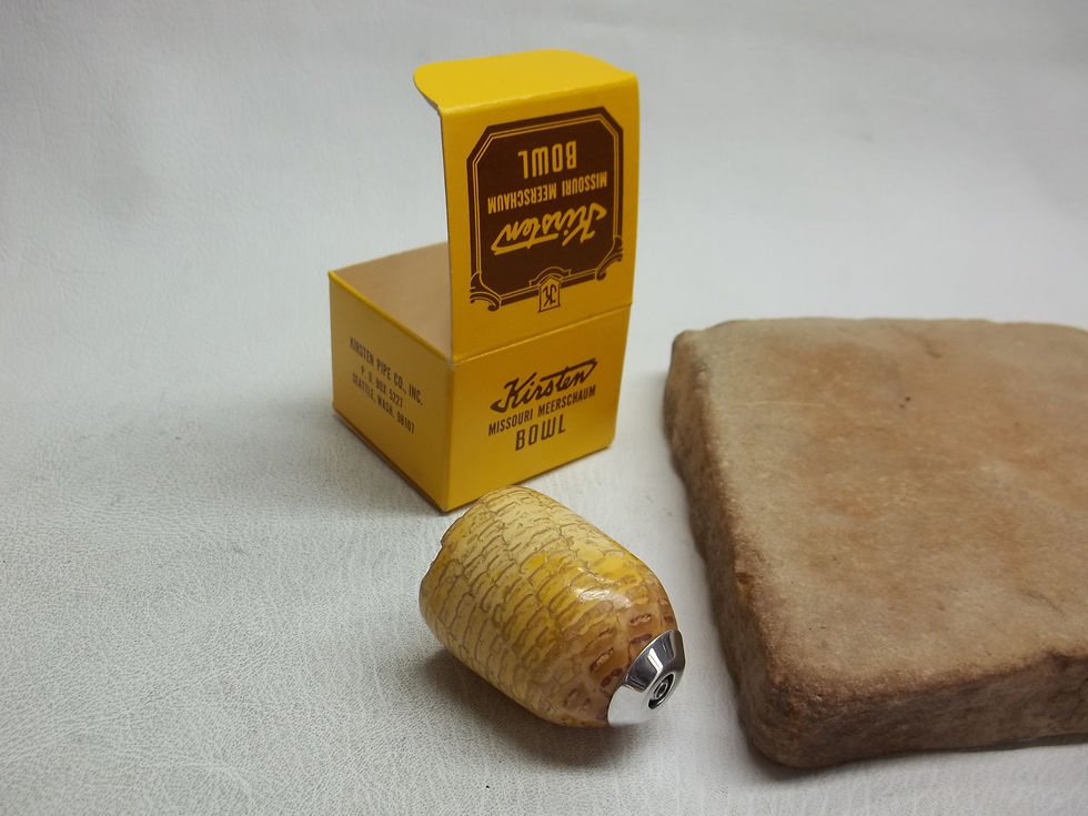 Thumbnail: NOS ORIGINAL MM COB PIPE BOWL FITS ALL KIRSTEN ESTATE PIPES MINT IN BOX
