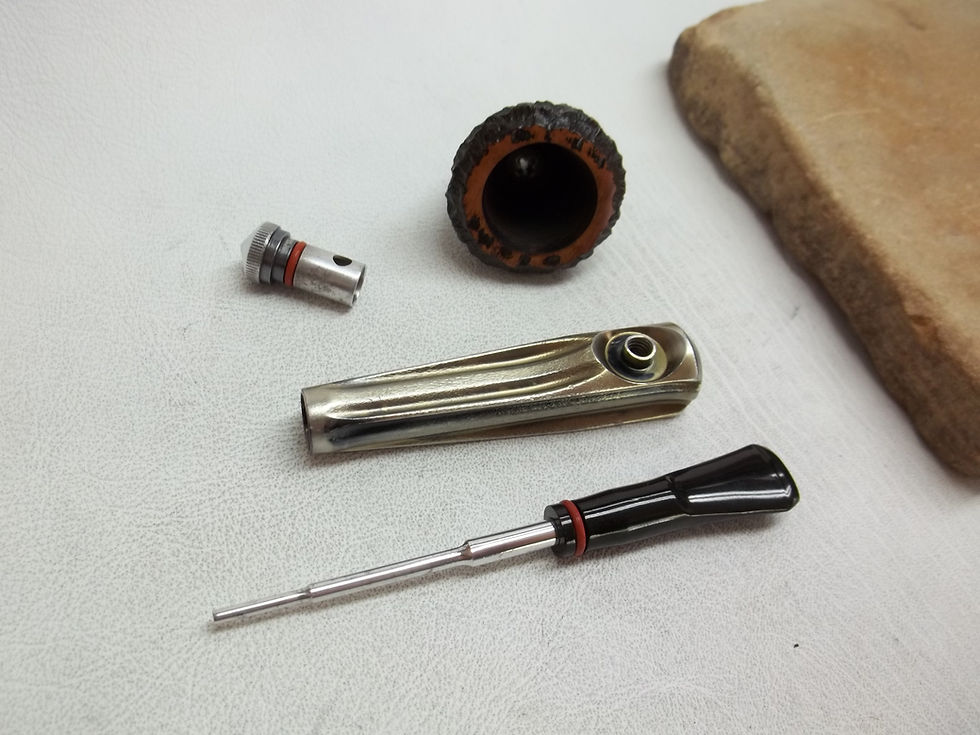Thumbnail: RESTORED VINTAGE KIRSTEN MADE IN THE U.S.A. "GX" ESTATE PIPE KIRSTEN BRIAR BOWL
