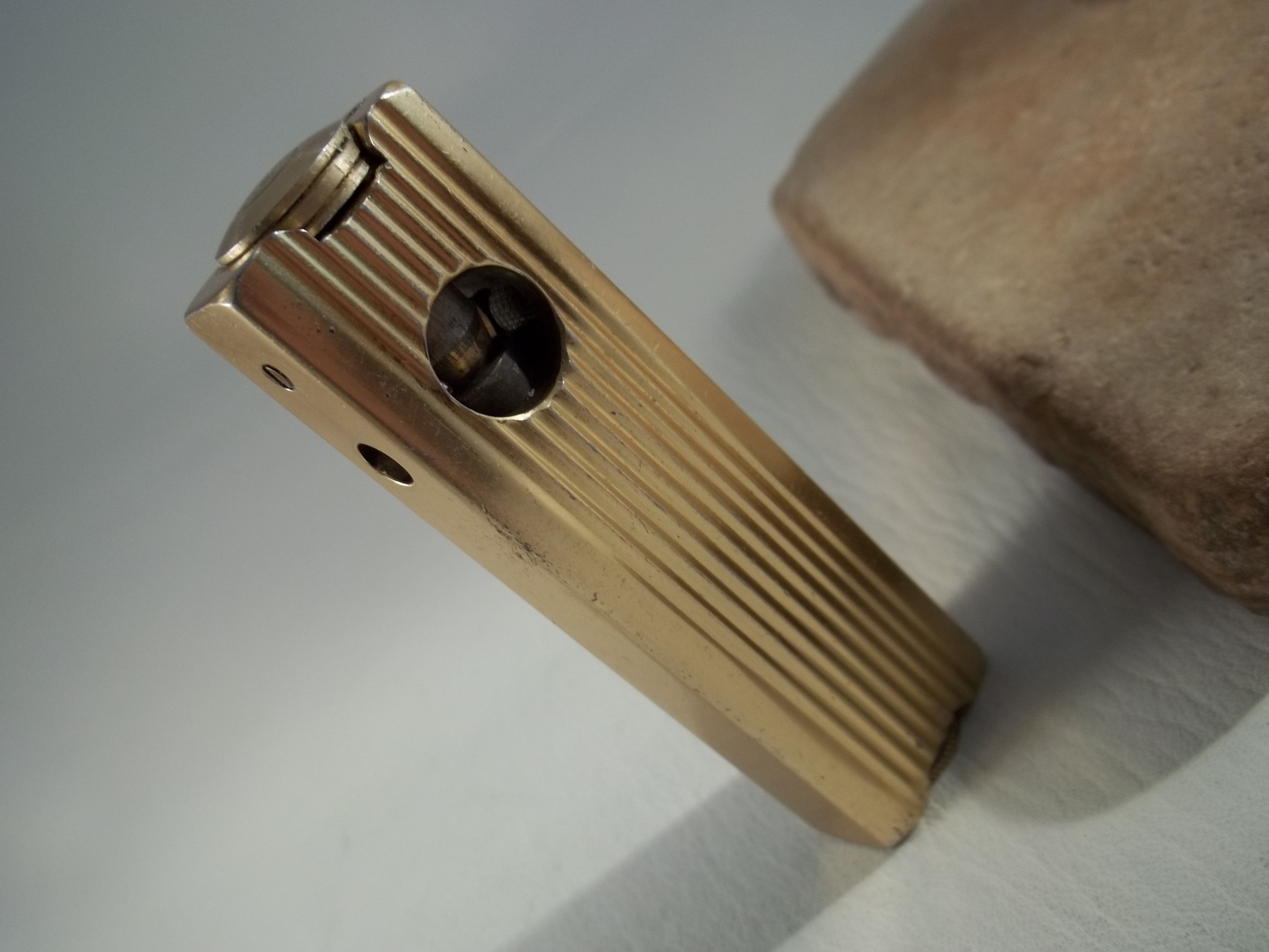 BENLOW GOLMET MOTORIST PIPE LIGHTER ESTATE PIPE MADE IN ENGLAND