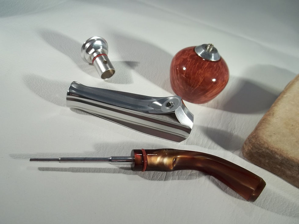 Thumbnail: STUNNING RESTORED VINTAGE KIRSTEN "D" DESIGNER ESTATE PIPE W/ BEAUTIFUL BOWL