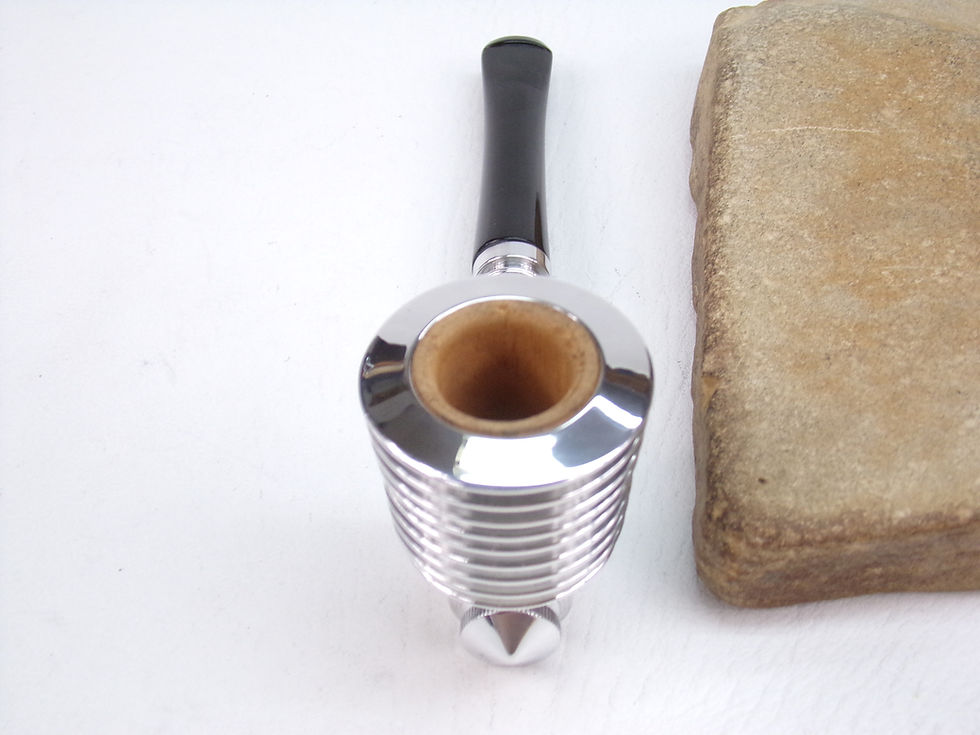 Thumbnail: RARE N.O.S. 1940'S MADE IN U.S.A. MELLO-PURE ESTATE PIPE, ORIGINAL PARTS MINT