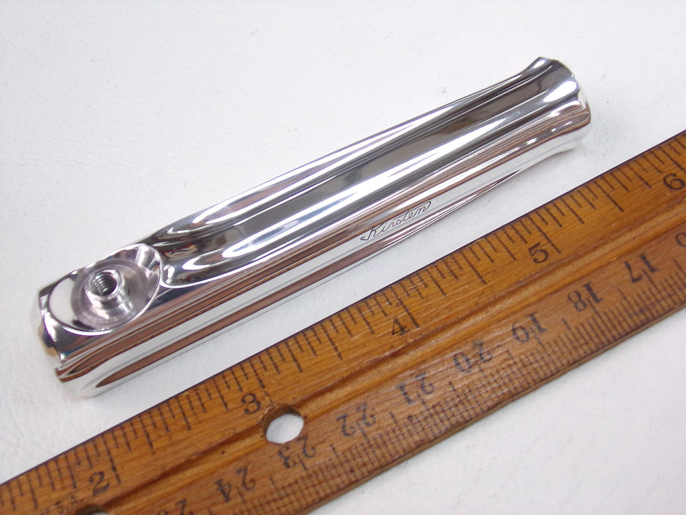Thumbnail: KIRSTEN "M" ESTATE PIPE NICE KIRSTEN BOWL, NEW LUCITE BIT & NEW ENDVALVE