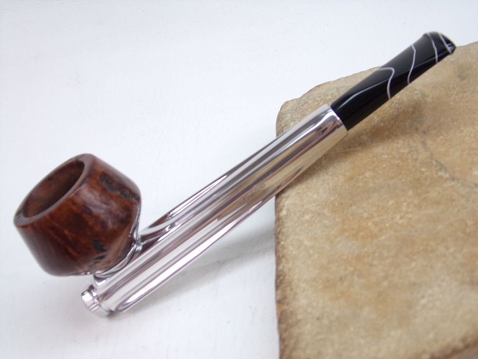 Thumbnail: KIRSTEN "S" ESTATE PIPE NICE KIRSTEN BOWL NEW LUCITE BIT & NEW ENDVALVE