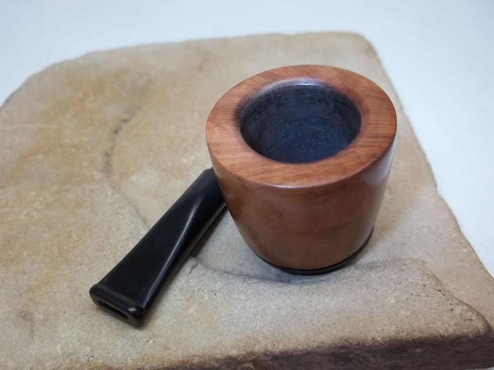 Thumbnail: RESTORED VINTAGE METAL RONSON ESTATE PIPE BRIAR BOWL