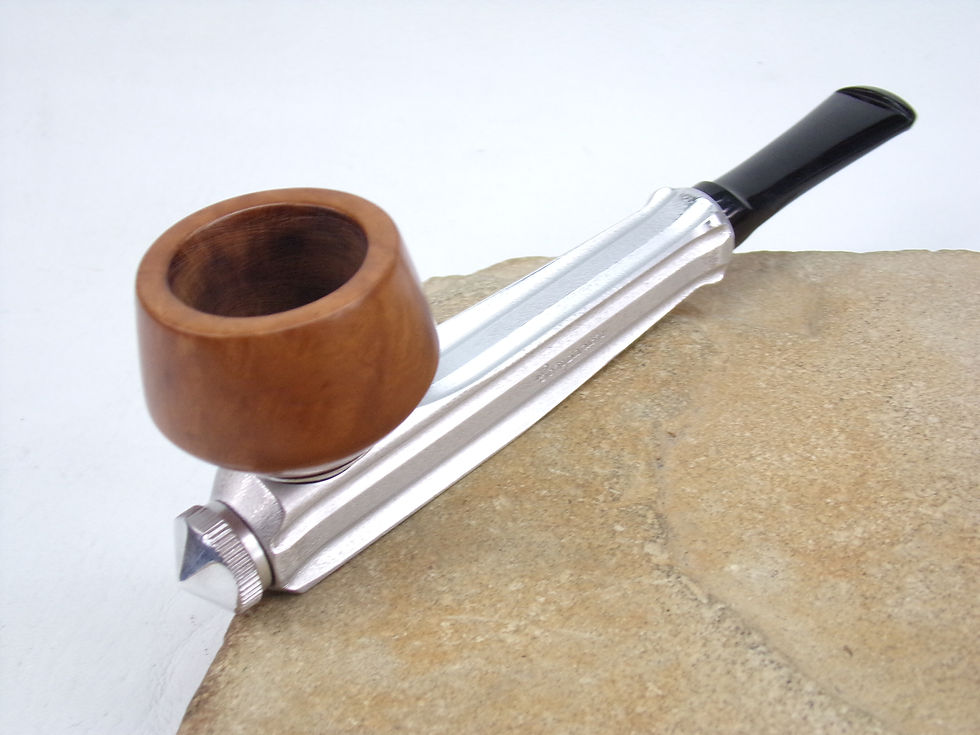 Thumbnail: KIRSTEN "COMPANION" ESTATE PIPE NICE KIRSTEN BOWL NEW BIT & NEW ENDVALVE