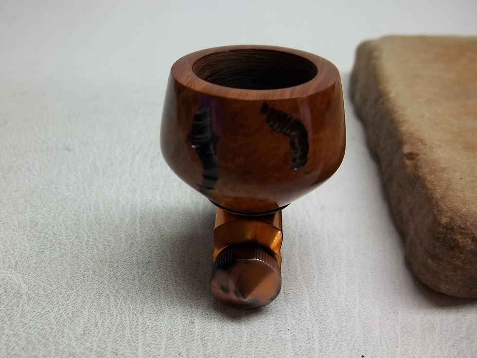 Thumbnail: RESTORED VINTAGE KIRSTEN 'MX' ESTATE PIPE WITH KIRSTEN BRIAR BOWL