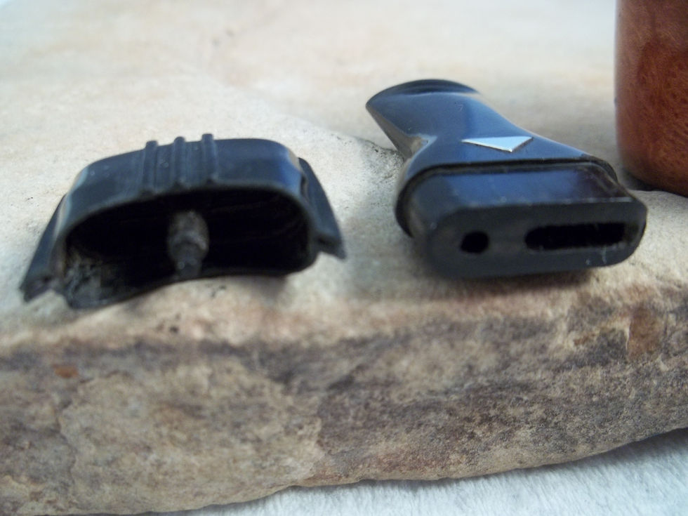 Thumbnail: VINTAGE RESTORED METAL ALUMINUM "SCOTTIE" ESTATE PIPE