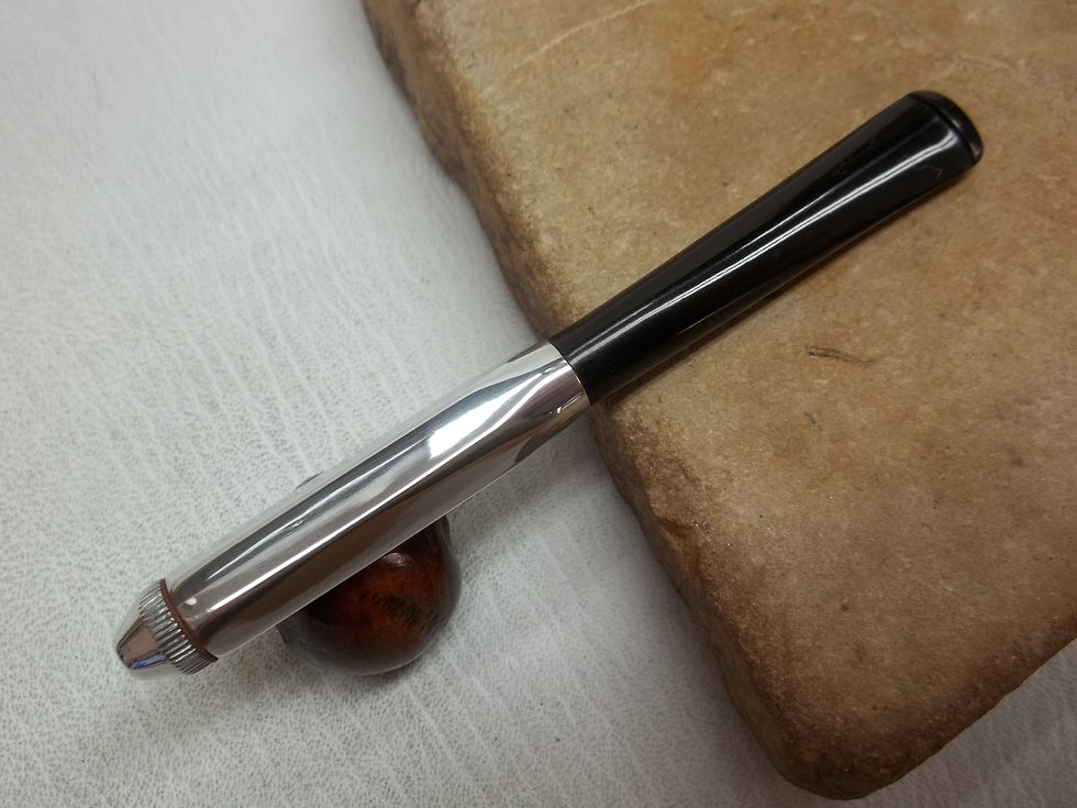 Thumbnail: RESTORED VINTAGE METAL ALUMINUM MINI RADIATOR STYLE ESTATE PIPE BRIAR BOWL
