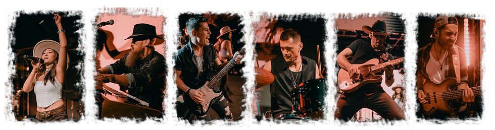 six musicians playing music on stage