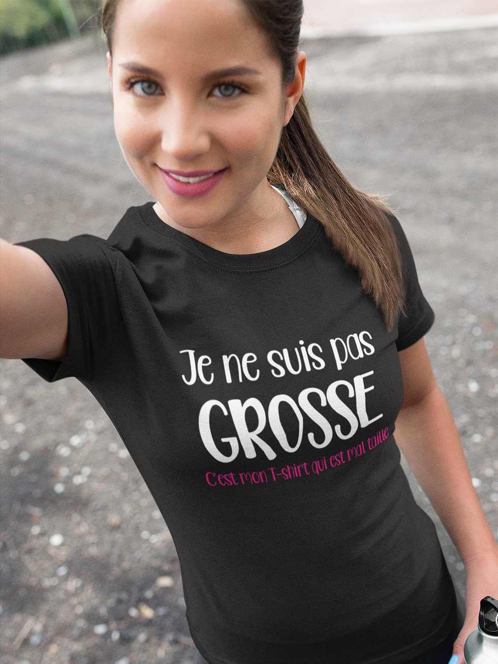 Miniature : T-shirt Je ne suis pas Grosse