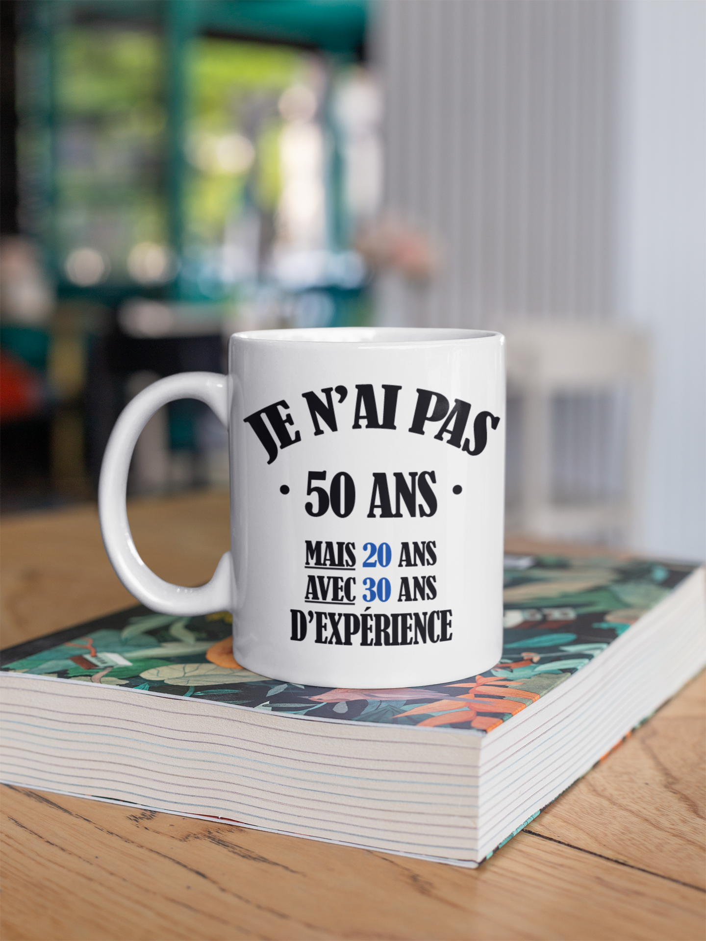 Mug Je n'ai pas 50 ans