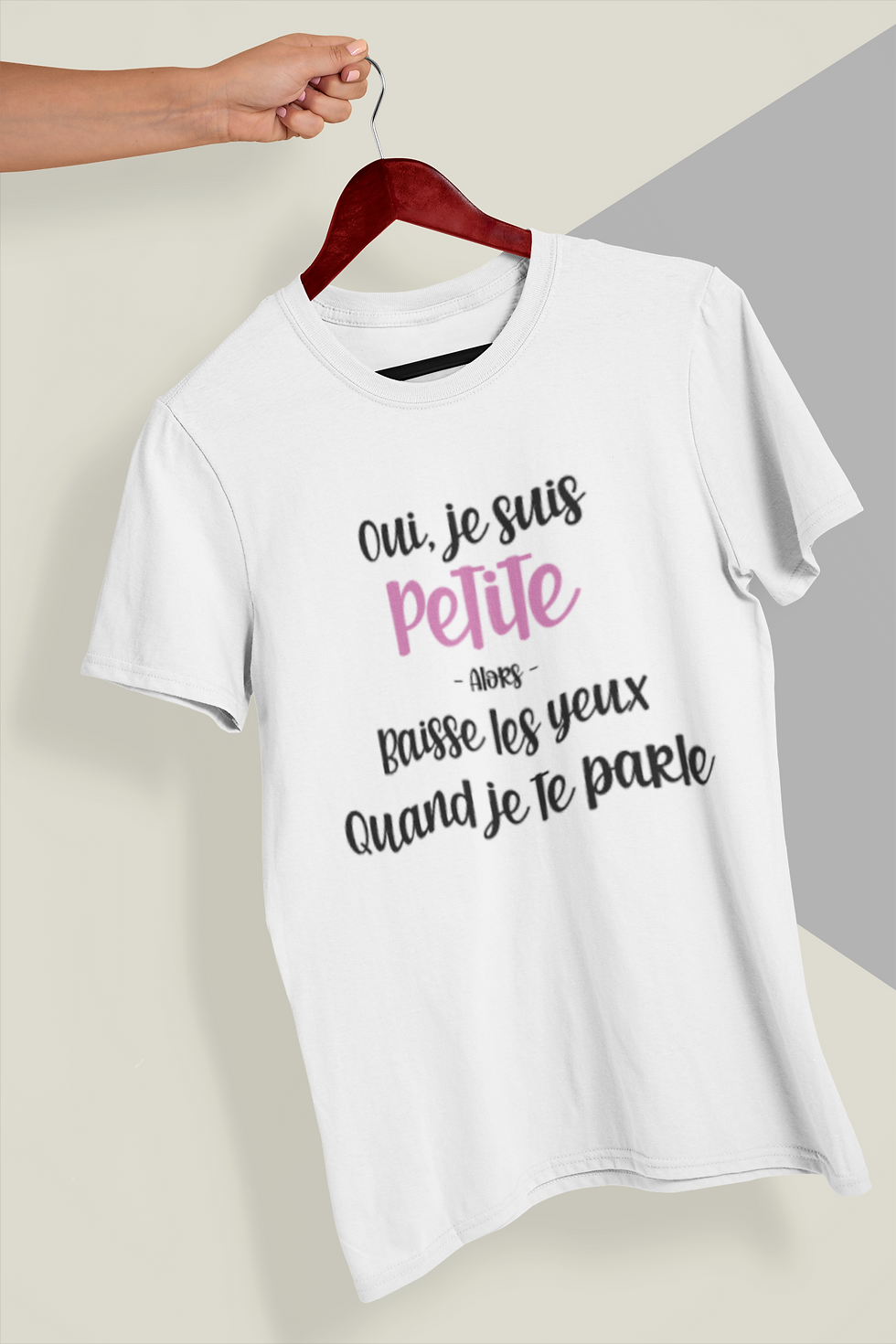 T-shirt Oui je suis petite